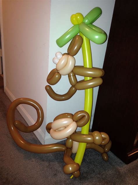 Monkey Balloon Animals Top Monkey Is Holly Hopper Design And Bottom Is