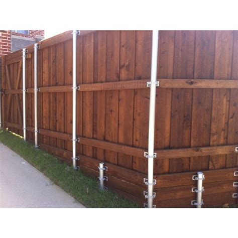 1 In X 6 In X 6 Ft 1 Wood Western Red Cedar Pre Stained Fence