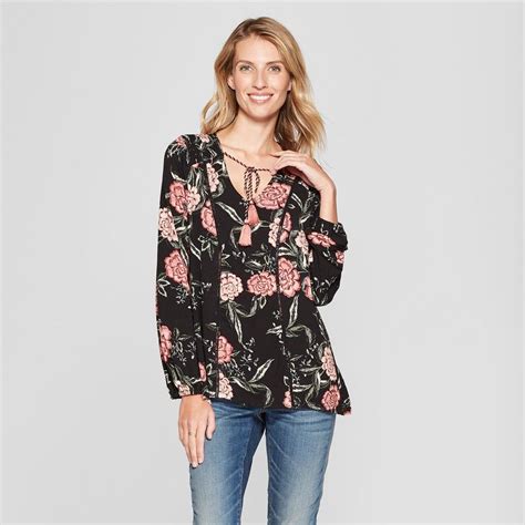 Delightfully Sweet And Oh So Chic The Floral Print Long Sleeve Top From