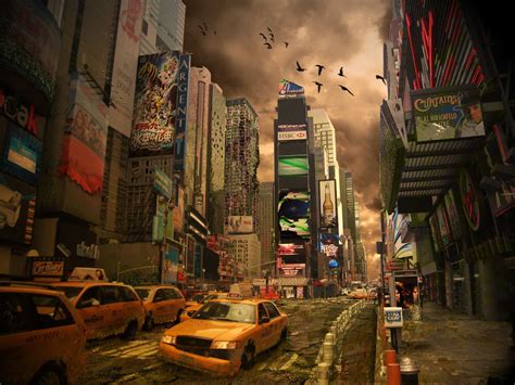 Post Apocalyptic Times Square I Am Legend Post Apocalypse Apocalyptic