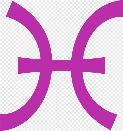 Pisces Astrological Sign Aries Symbol Tattoo Pisces Purple Angle Png PNGEgg