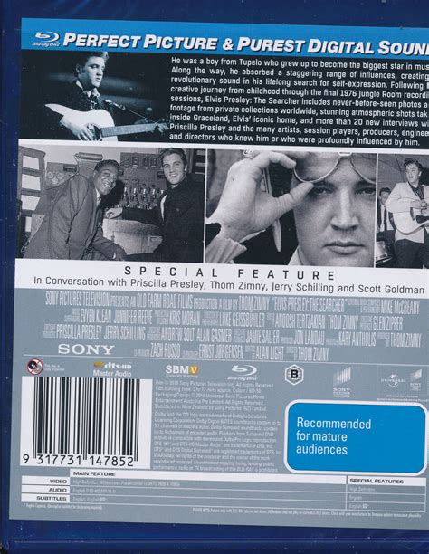 Elvis Presley The Searcher Blu Ray Bluray New Region B Ebay
