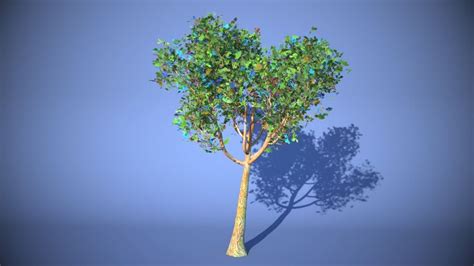 Artstation Fantasy Cartoon Tree 3d Model For Cgtrader Andrew Krivulya Cartoon Trees 3d