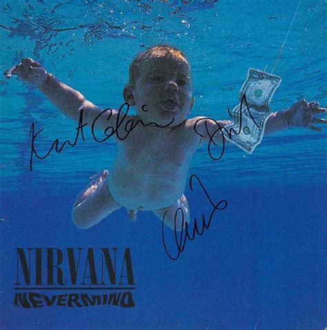 Nirvana Nevermind Signed Album
