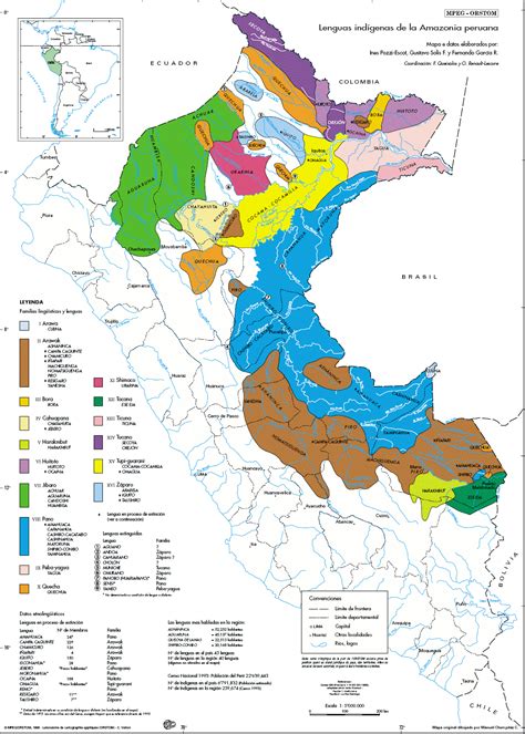 Peru Lenguas Indígenas Indigenous Languages