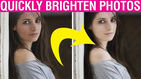 How To Brighten Dark Photos In Photoshop Cc Cs6 Photoshop Tutorial