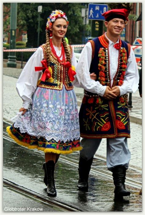 Strój Krakowski Polish Traditional Costume Polish Clothing Folk