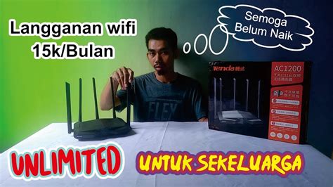 Pasang Wifi Murah Unlimited Youtube