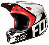 Fox V2 Race Helmet Pictures