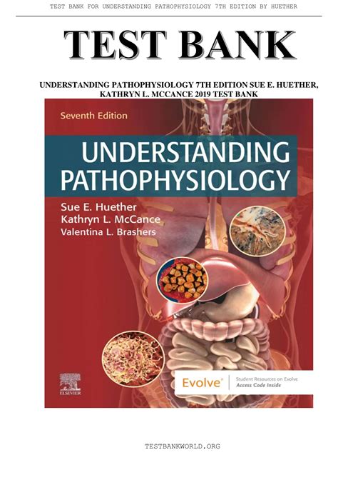 Understanding Pathophysiology 7th Edition Sue E Huether Kathryn L