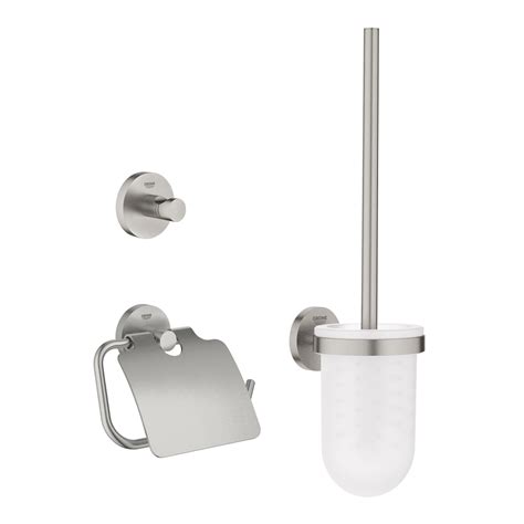 Essentials City Restroom Accessories Set 3 In 1 Grohe