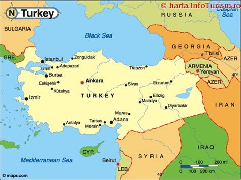 Daca esti din baia mare si vrei sa calatoresti in cele mai bune conditii, apeleaza la agentia de turism mara international tour. Harta Turcia