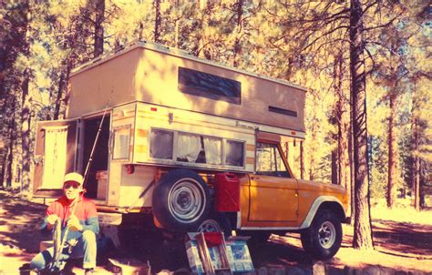 Vintage Four Wheel Camper Truck Camper Pop Up Truck Campers Tent