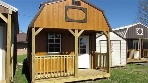 New 12x30 Derksen Lofted Barn Cabin At Big Ws Portable Buildings Youtube