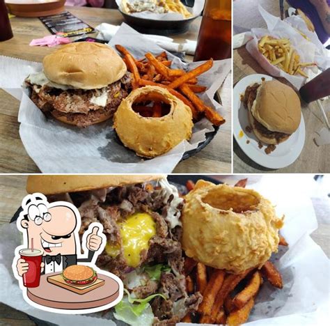 Restaurante Stomps Burger Joint Pearland Carta Del Restaurante Y