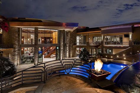 Contemporary Modern Mega Mansion In Paradise Valley Arizona Designed