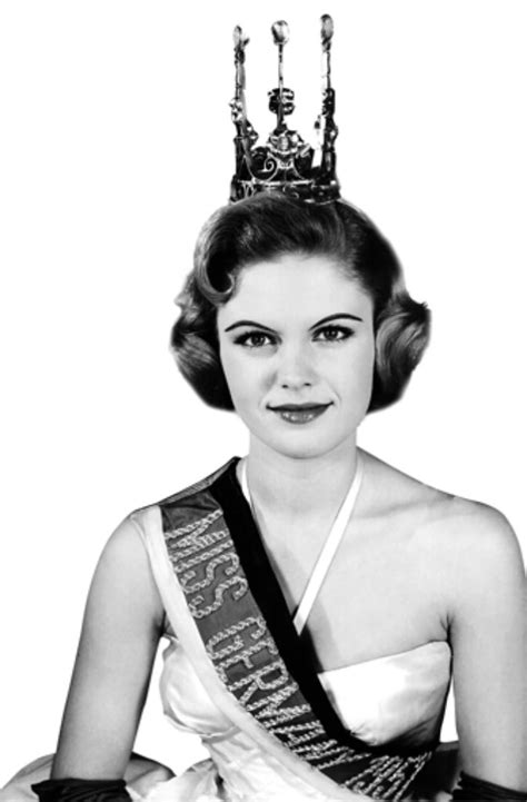 Gerti Hollmann Daub War 1957 Miss Germany Stuttgarter Zeitung
