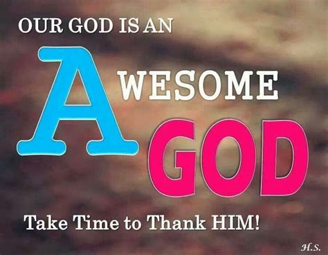 Our God Is An Awesome God Reading Motivation Quotes Inspirational