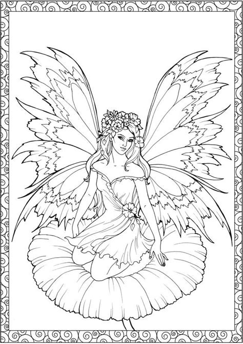 If you're an adult colorer looking for some advanced templates to challenge you, then break out the colored pencils because here are 25 free printable coloring pages for adults! 185 best Printables - Fairies, Elves & Angels images on ...