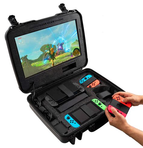Nintendo Switch Portable Gaming Station With Built In Monitor Case