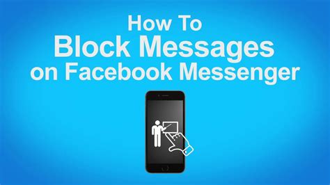 How To Block Messages From Someone On Facebook Messenger Youtube