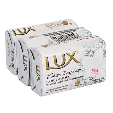 Suke Shop Lux White Impress Bar Soap 3 4x85g