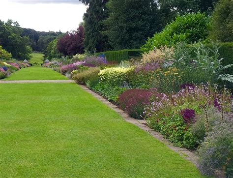 Newby Hall Herbaceous Border Natural Garden Garden Borders English