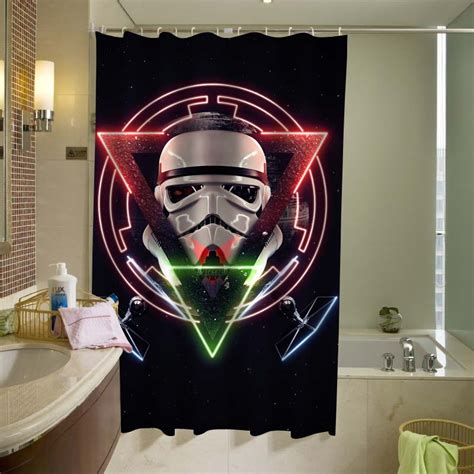 Star Wars Shower Curtain Star Wars Shower Curtain
