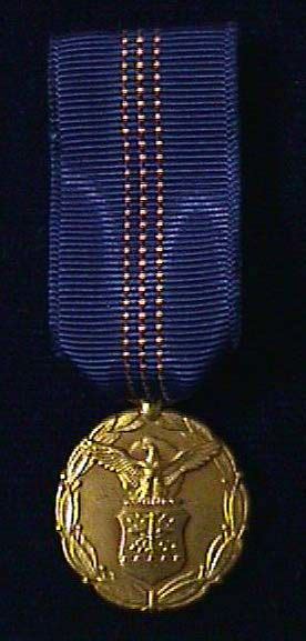 Medal Small Exceptional Civilian Service Us Air Force 1969 C S