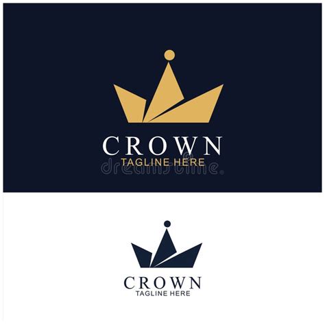 Modern Crown Logo Template Stock Illustration Illustration Of Jewelry