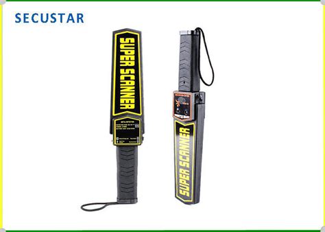 Easy Operate Hand Held Metal Detector With Superior Shock Resistance