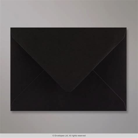 114x162 Mm C6 Black Envelope An37c6 Simply Envelopes