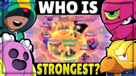 Brawl Stars Olympics Which Brawler Is Strongest Every Stat