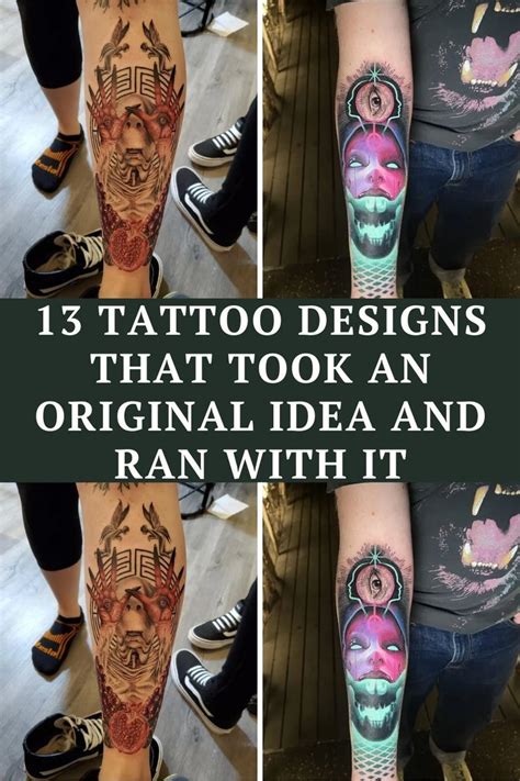 13 Tattoo Designs That Took An Original Idea And Ran With It In 2022