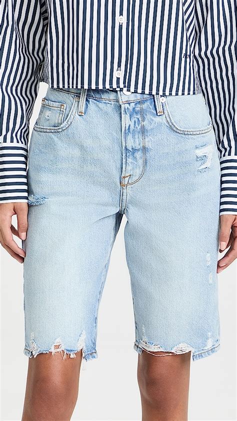 Frame Le Vintage Bermuda Jean Shorts Shopbop
