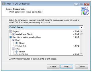 The codec pack contains a plugin for decoding h.264 mvc 3d video. K-Lite Codec Pack Full 64 bits - Descargar Gratis