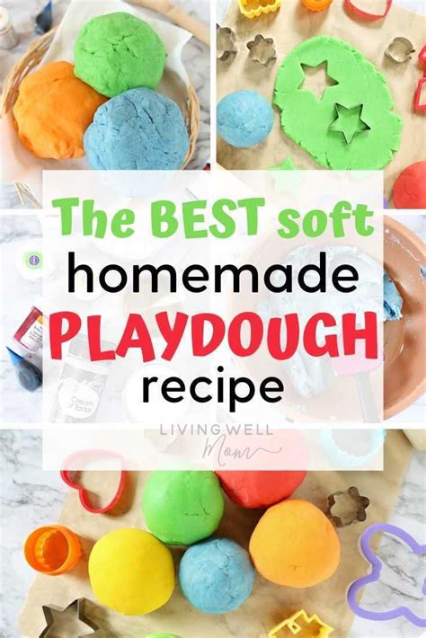 The Easiest Homemade Playdough Recipe Lasts For Months