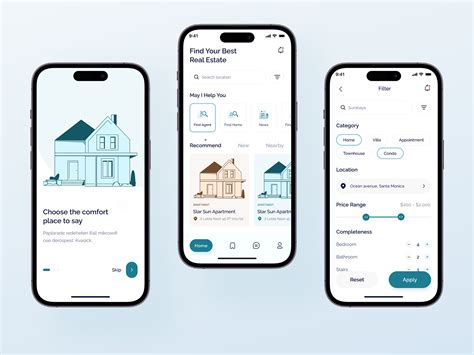 BlueSky - Real estate mobile app by Md Sohag Hossain on Dribbble