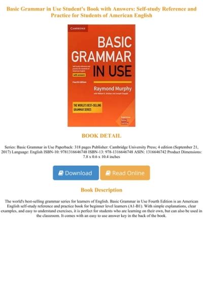 Pdf Download Basic Grammar In Use Students Book With Answers