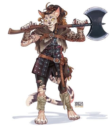 Vanessa Dambach Comissions Open On X Cat Character Dungeons And