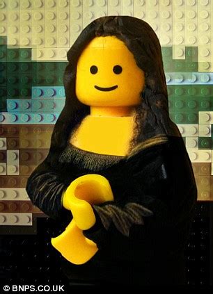 Brick Art The Mona Lisa And Other Masterpieces Made Out Of Lego Daily Mail Online