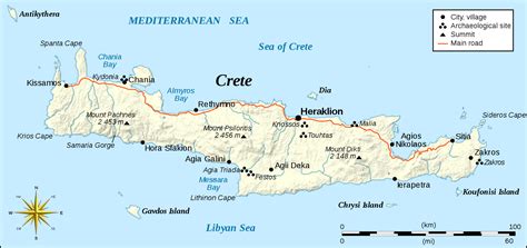 Crete Integrated Map •