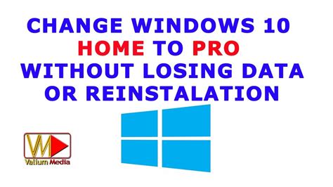 How To Upgrade Windows 10 Home To Pro Or Enterprise Without Losing Data