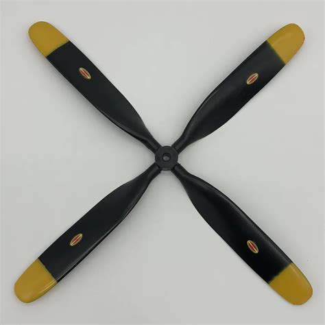 136 4 Blade Propeller For Unique Model F4u Rc Airplaneparts And Accessories Aliexpress