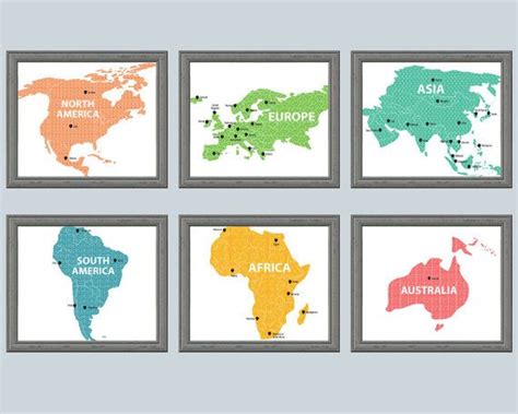 Flag Map Printable Flags Flags Of The World Wall Panel Suitable For