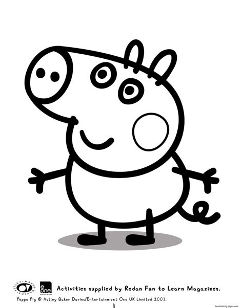 Print free peppa pig coloring pages. George Peppa Pig Coloring Pages Printable for Kids, Adults ...