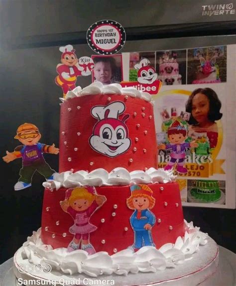Jollibee Cakes Soft Icing Printed Toppers In 2023 Happy 1st Birthdays