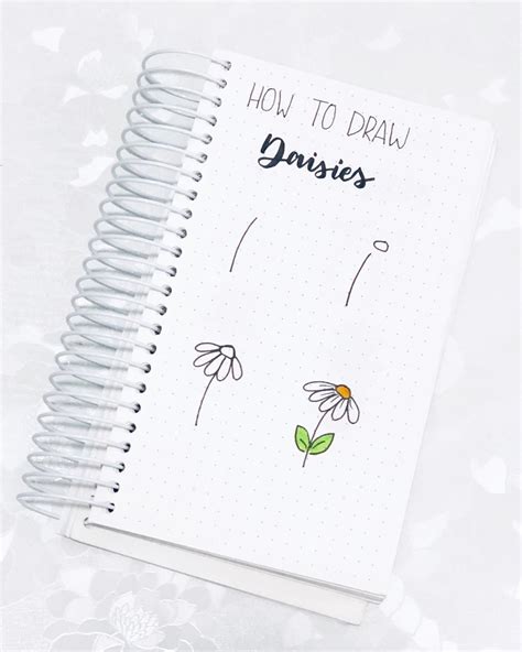 How To Draw Daisies 🌸 Stop And Smell The Daisies Pen Brustro