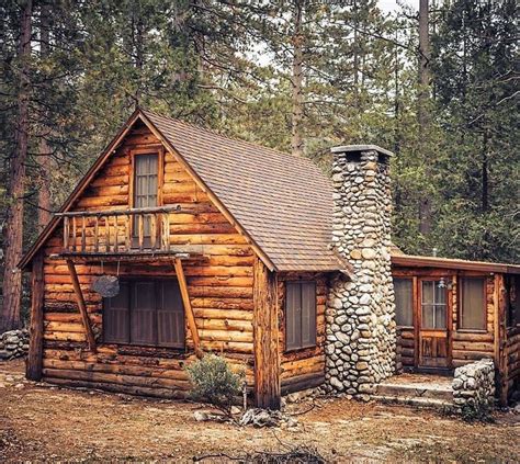 Cabin In The Woods Small Log Cabin Log Cabin Homes Tiny House Cabin