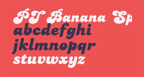 Pt Banana Split Free Font What Font Is